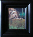 Dick Pieters, schilderij, inlijsten
